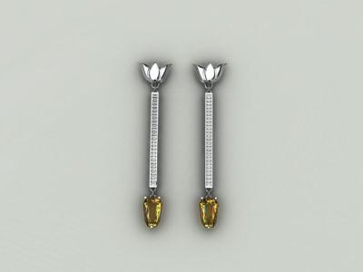 Tulip Earrings