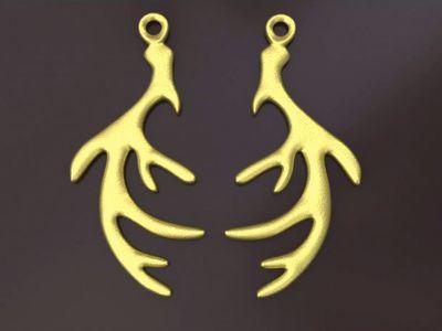 Dicembre 2021: Tutorial Orecchino Corna di Renna