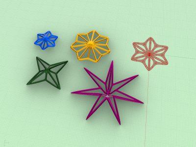 Dicembre 2022: Stella Parametrica con Grasshopper