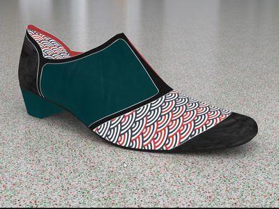 scarpa con pattern